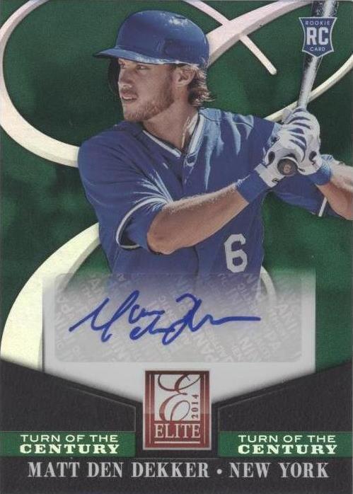 2014 Panini Donruss - Matt den Dekker #89 - 1 of 1