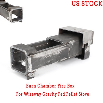 For Wiseway Pellet Stove Burn Chamber Fire Box Steel Heat Resistant Replacement