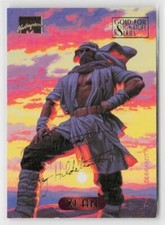 1994 Fleer Marvel Masterpieces Hildebrandt 139 Xi'an Gold Foil Signature