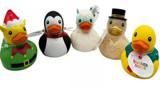 Target Bullseye Playground 2024 Set of 5 Christmas Rubber Ducks