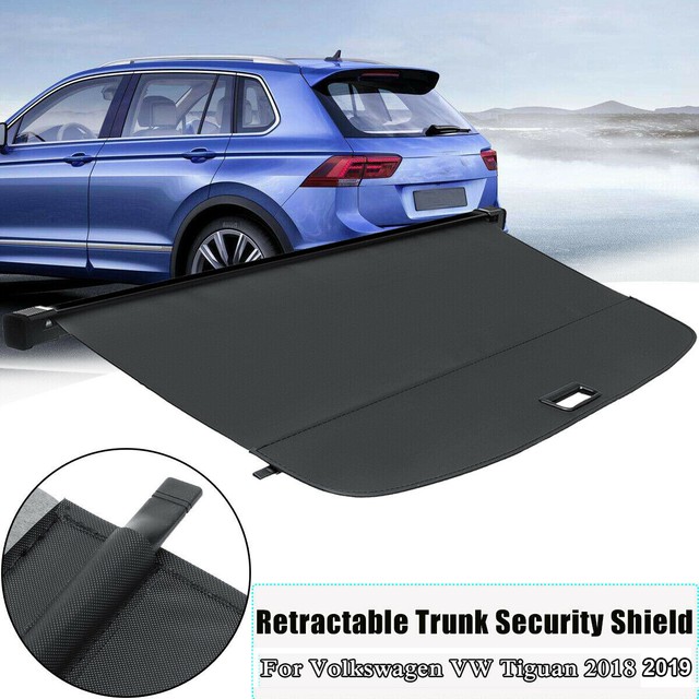 Fit For VW 20182019 Tiguan Luggage Cargo Cover Shield Security Trunk Shade eBay