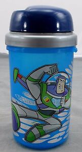 Buzz Lightyear from ToyStory Sippy Cup with Retractable Straw Trudeau | eBay