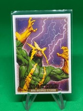 2024 Skybox Marvel Masterpieces 92 Platinum #23 Electro Leather Parallel