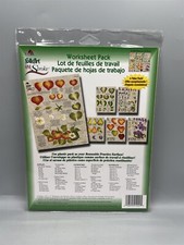 PLAID FOLK ART ONE STROKE PAINTING WORKSHEET PACK 1009 BERRIES & FRUIT