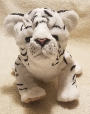 FurReal Newborn White Tiger Baby Cub Interactive Plush