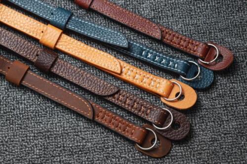 Adjustable Genuine Leather Shoulder Neck Strap for Camera Half Case Cover Bag - Picture 3 of 11
