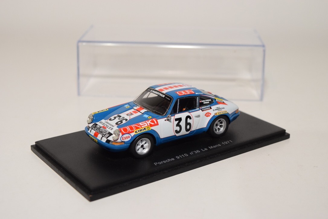Spark Porsche 911S #63 Rey Racing Le Mans 24H 1970 1/43 Scale S9759