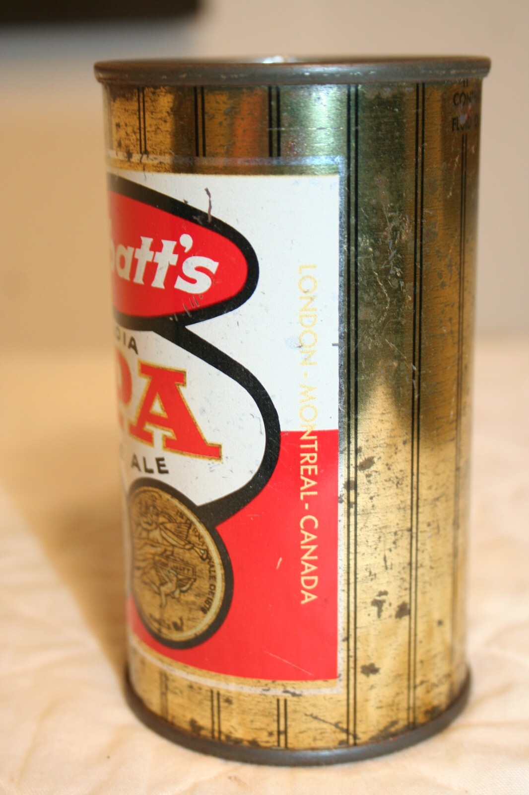 Labatt's INDIA IPA PALE ALE 12 oz. 1958 flat top London, Ontario