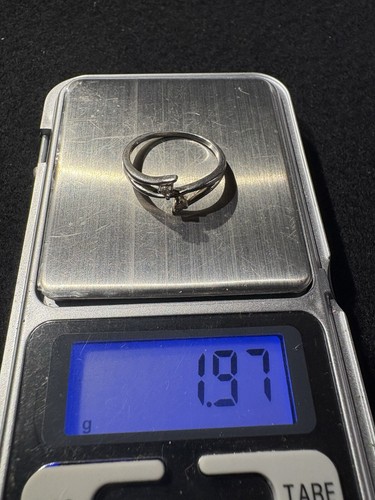 IBB Sterling Silver 925 Promise Ring Size 7.5 1.97g - Picture 9 of 9