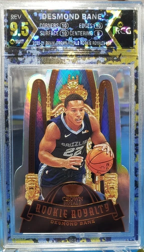 Desmond Bane 2020 Crown Royale Rookie Royalty /99 RCG 9.5 Gem Mint 1:50 Slab