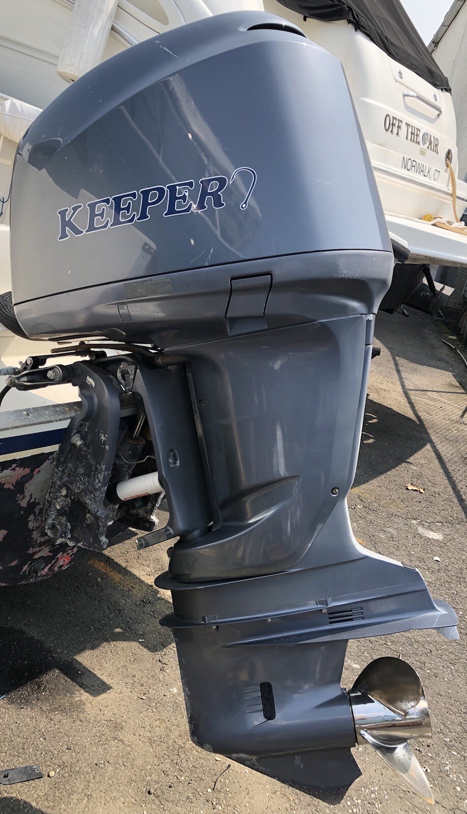 Yamaha 225 hp Outboard F225TXRB 25” Running Engine Needs Powerhead