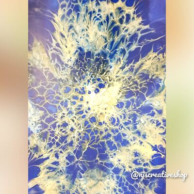 Blue explosion