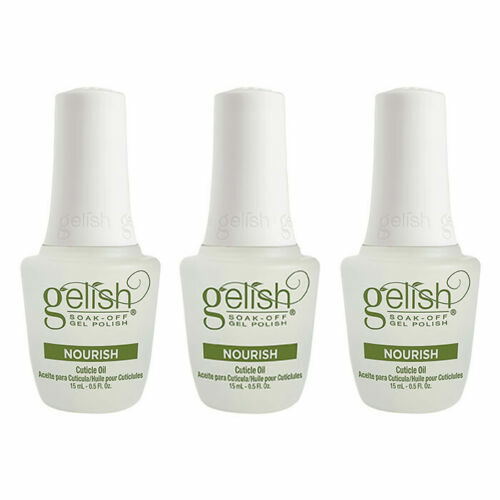 Harmony Gelish Nourish Cuticle Oil 0.5 oz (Pack Of 3) Brand New Bottle - Picture 1 of 1