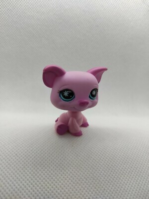 Figurine Littlest Pet Shop LPS #876 Cochon Hasbro - Occasion - Animal Chat (géolocalisation)