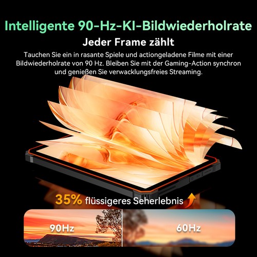Blackview Active 10 Pro 5G Outdoor Tablet 11 Zoll 36GB+256GB 30000mAh Nachtsicht - Afbeelding 9 van 11