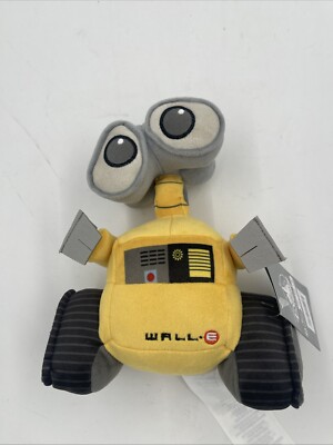 WALL E Plush Toy Eco Hero 8 Inch Soft Cuddly Pixar Character for Kids