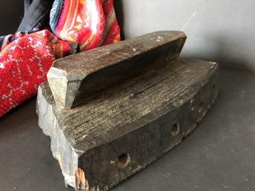 Old Carved Printers Wooden Print Block …beautiful collection piece - 第 2/6 張圖片