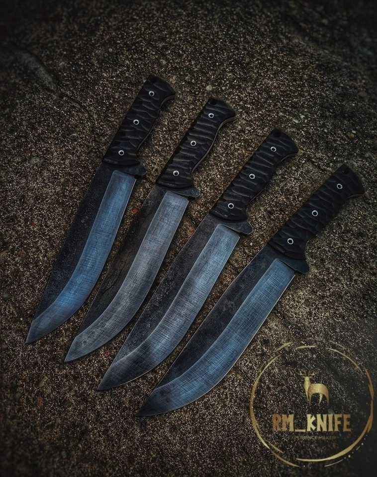 Cuchillo Bowie Pathfinder negro Foto 4 de 4