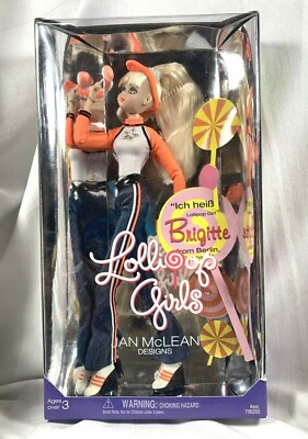NEW UNIMAX TOYS LOLLIPOP GIRLS JAN MCLEAN BRIGITTE FROM BERLIN GERMANY DAMAGED
