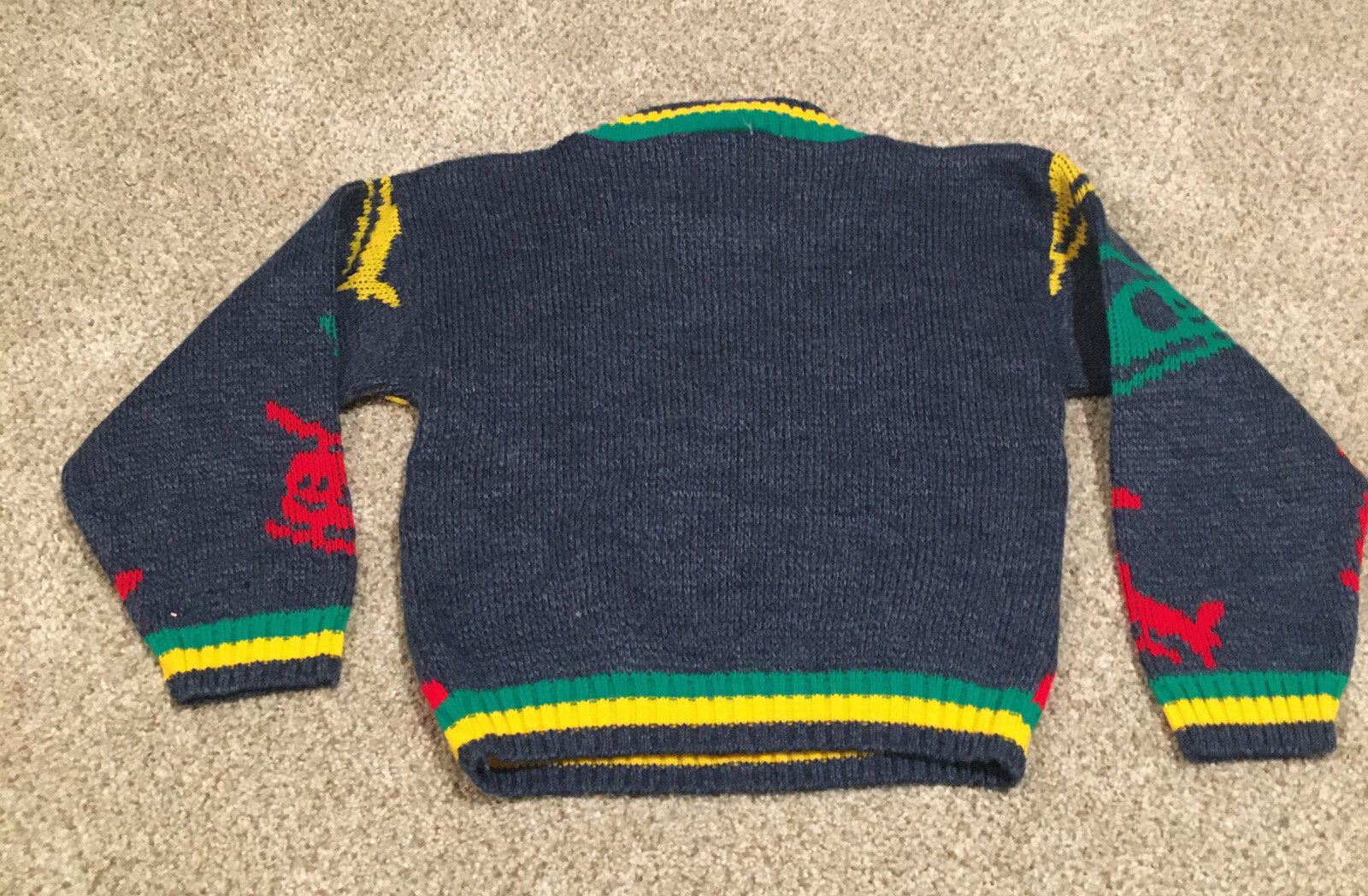 Kids 80’s 90’s Vintage Hot Cashews Sweater 5-6 NW… - image 4