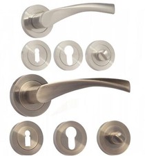 T&uuml;rgriff T&uuml;rbeschlag T&uuml;rklinke T&uuml;rbeschlag T&uuml;rdr&uuml;cker Patina, Satin