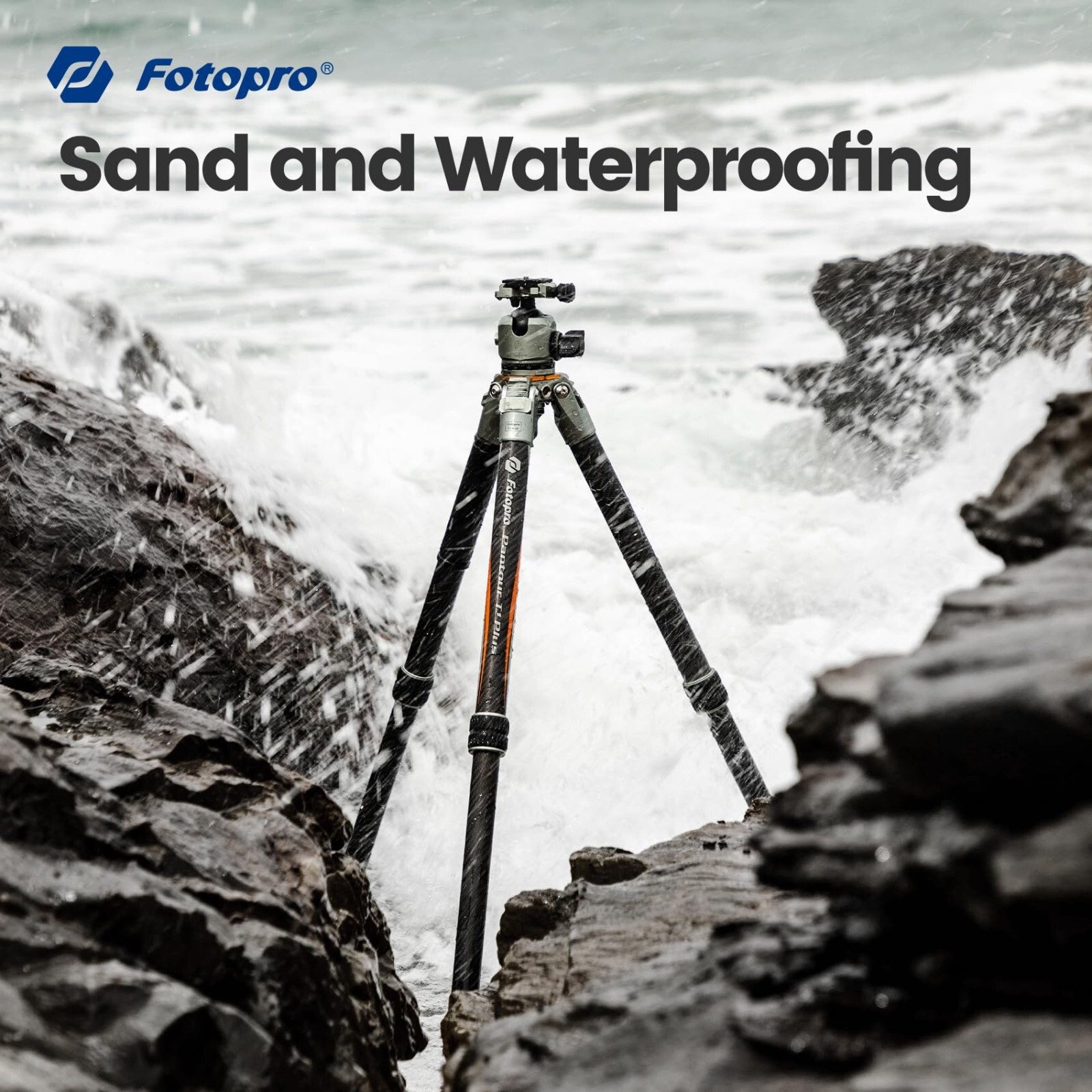 Fotopro T1 PLUS,Carbon Fiber Tripod Camera SLR Travel Tripod Stand 20KG Playload