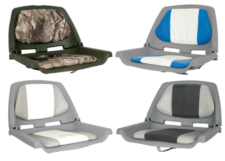 OCEANSOUTH Bootssitz "Fisherman" klappbar Anglerstuhl wetterfest Steuerstuhl Bootsstuhl NEU