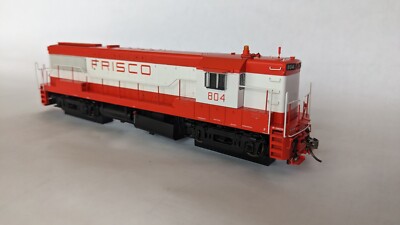 RAPIDO HO FRISCO RR #804 GE U25B Orange ESU LOKSOUND & DCC Equipped 