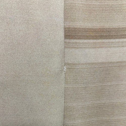 Akris Farm Flower Field Print Silk Dress Sheath Colorblock Stripe Tan Green 10 - Picture 18 of 18