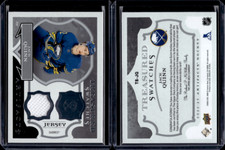 2022-23 Upper Deck Artifacts Treasured Swatches Patch #TS-JQ Jack Quinn