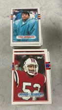1989 TOPPS FOOTBALL TRADING CARDS YOU PICK 1-200 NMMT Complete Your Set NFL