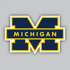 University of Michigan Vinyl Sticker/Decal -NCAA - College Football - Wolverines
