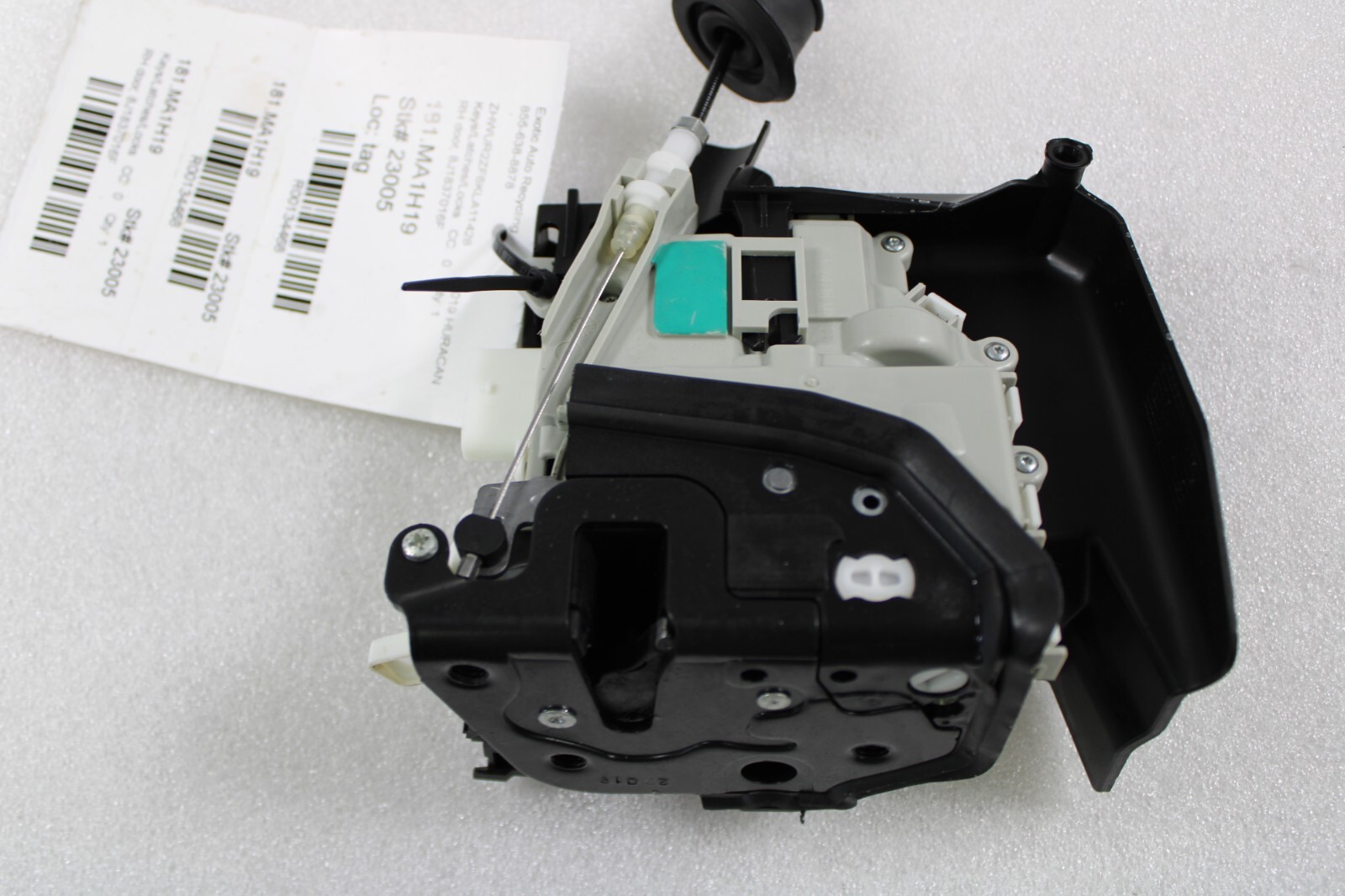 Lamborghini Huracan, LP580, LP610, RH, Right, Door Latch, Used, P/N 8J1837016F
