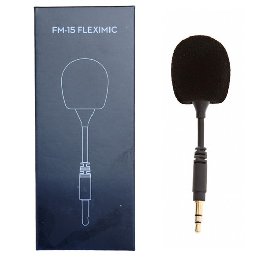 DJI Osmo FM-15 FLEXIMIC Microphone Plug in compact, #44, Black NEW FREE SHIPPING - Picture 1 of 3