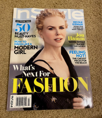 IN STYLE Magazine July 2017 Nicole Kidman Cover Whats Next