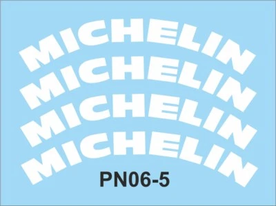Étiquette de pneu 06 1/5 Décalcomanies blanc 50x40mm INTERDECAL - Photo 1/2