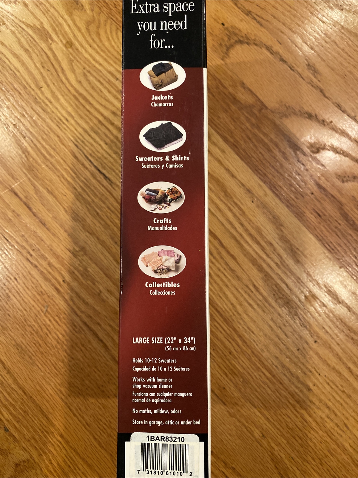 The Original Space Bag Vacuum Seal Storage Bag 2 Large & 1 Carry On