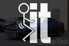 F**k It Sticker Decal V1 - JDM Lowered Stance Low Drift Slammed Turbo Boost NOS