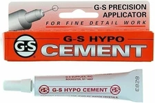 GS Supplies G-S Hypo Cement, Transparent