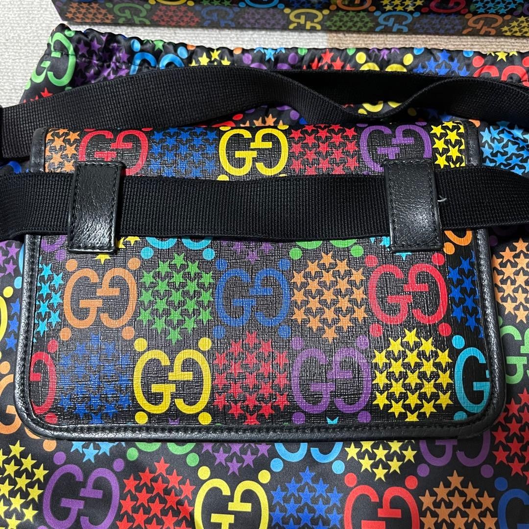 GUCCI Psychedelic Pattern Shoulder Bag Crossbody … - image 3