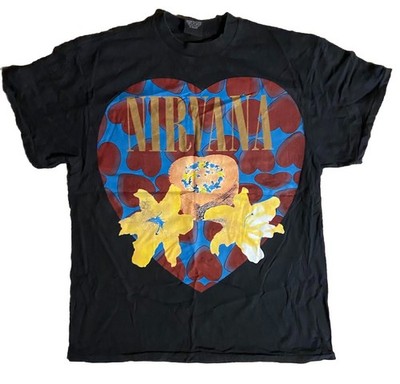 Nirvana Heart Shape Box T-Shirt Vintage Reprint Giant Tag Sz XL