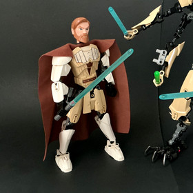 Lego Star Wars: Gen. Grievous  + Obi-Wan Kenobi. 75112, 75109.  Complete