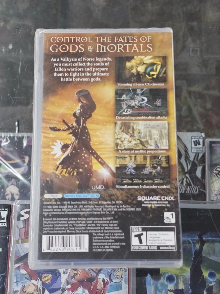 Valkyrie Profile: Lenneth (Sony PSP, 2006) NEW Factory Sealed - Image 2 of 4