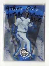 1997 Pinnacle Totally Certified Platinum Blue - DETROIT TIGERS Team Set