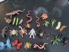 Safari Ltd Authentic Lot Of 24 Pieces. Small Size. Bugs, Snakes & Lizards