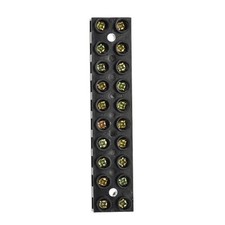 3 Pcs 500V 10A Terminal Block Electric Barrier Strip Dual Row 10 Positions Screw