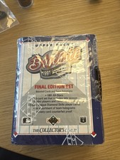 UPPER DECK BASEBALL FINAL EDITION SET INCLUDES ROOKIES PEDRO MARTINEZ,J.IM THOME