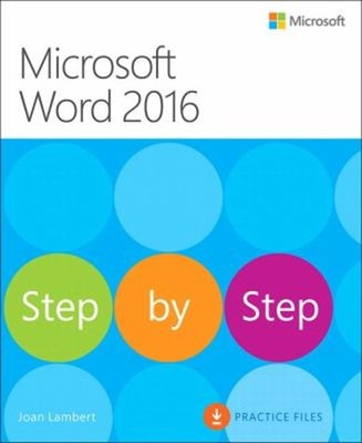 Microsoft Word 2016 Step By Step Paperback Joan Lambert