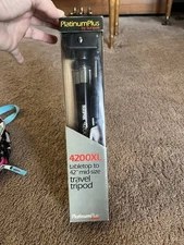 Sunpak - PlatinumPlus 4200XL 42" Tripod - Black