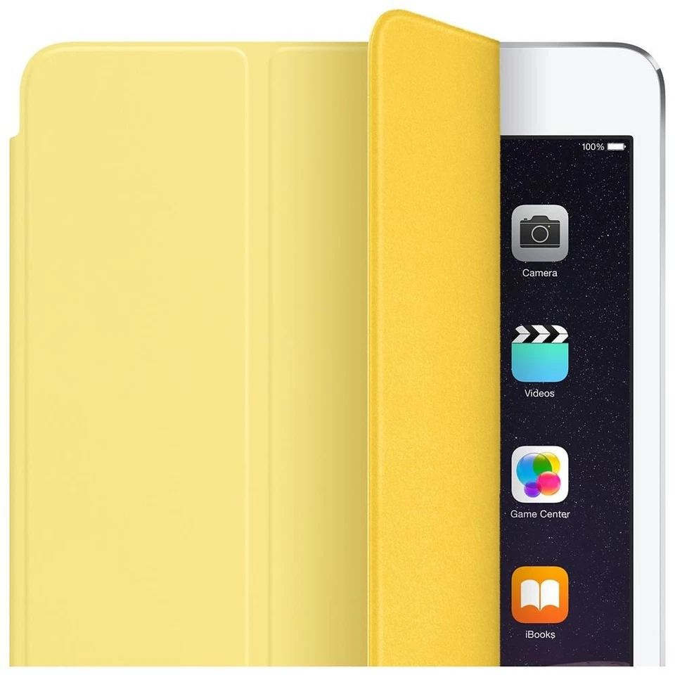 Cover Smart Ufficiale Apple Per iPad Mini 1, 3 E 3 - Gialla - Nuova - Immagine 3 di 4